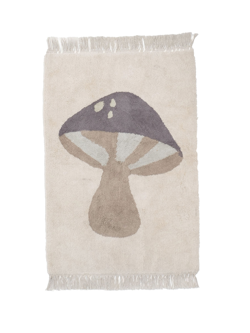 KIDSDEPOT | VLOERKLEED SETAS | PADDENSTOEL ECRU/BRUIN (125X80 CM)