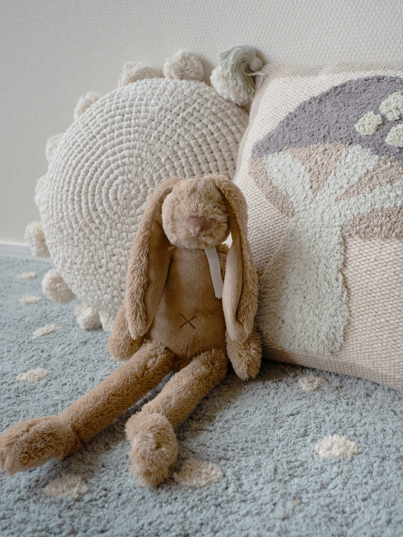 KIDS DEPOT | VLOERKLEED HISKE | BLAUW WIT