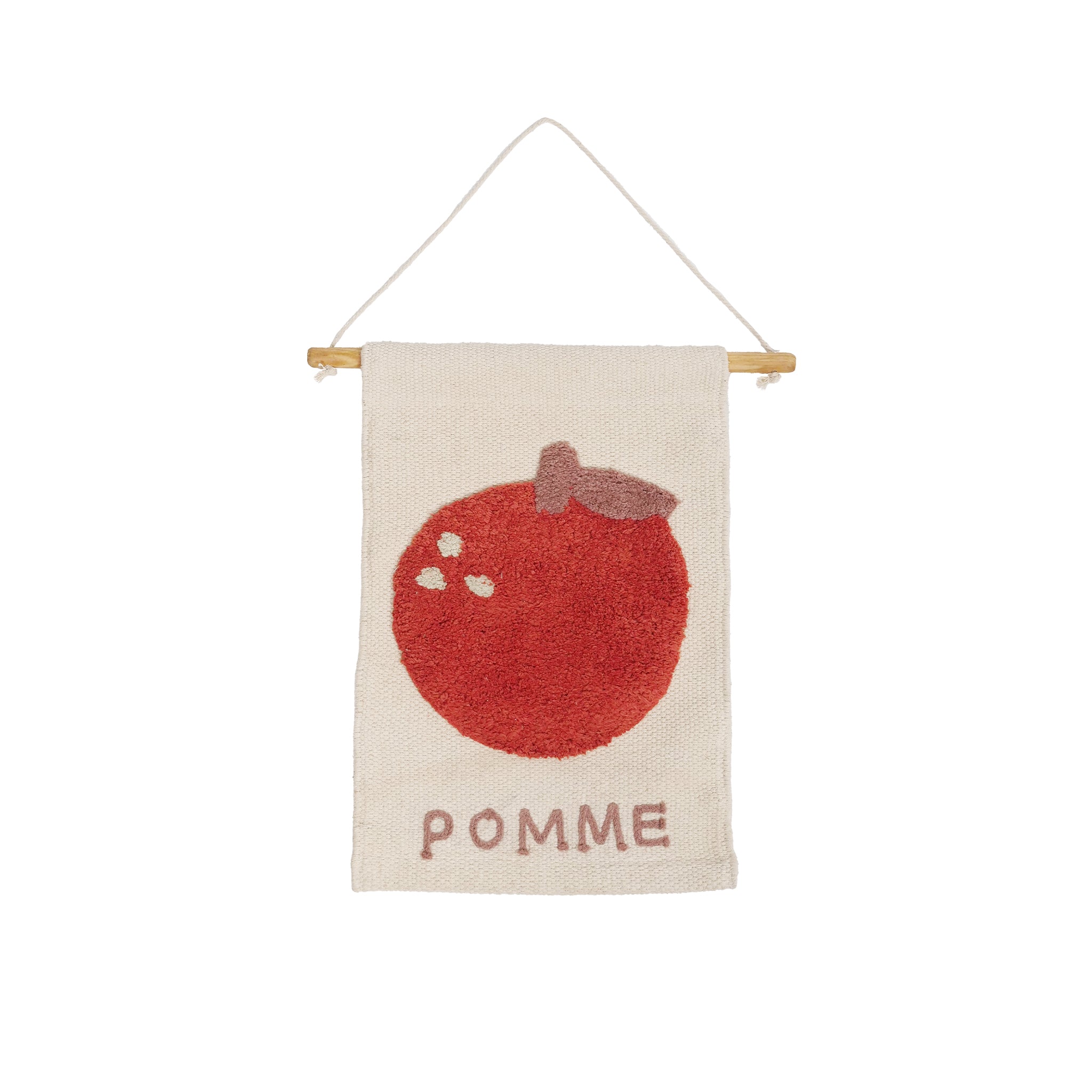 KIDS DEPOT | WANDHANGER POMME | BEIGE ROOD