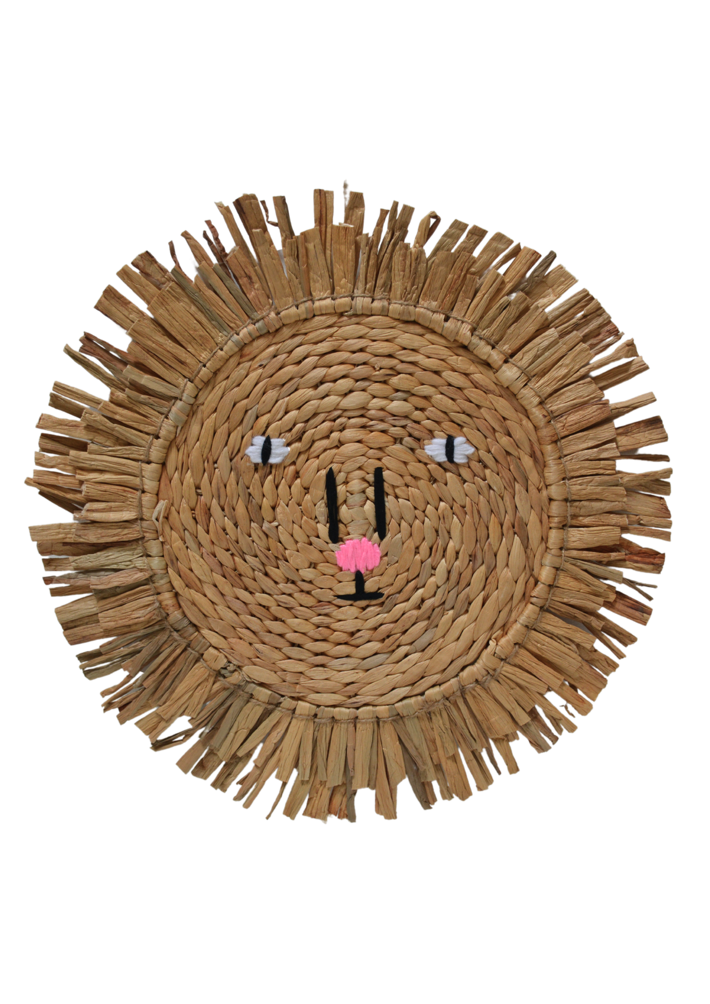 HIPPIE MONKEY | DIERENHOOFD LEEUW | NATUREL