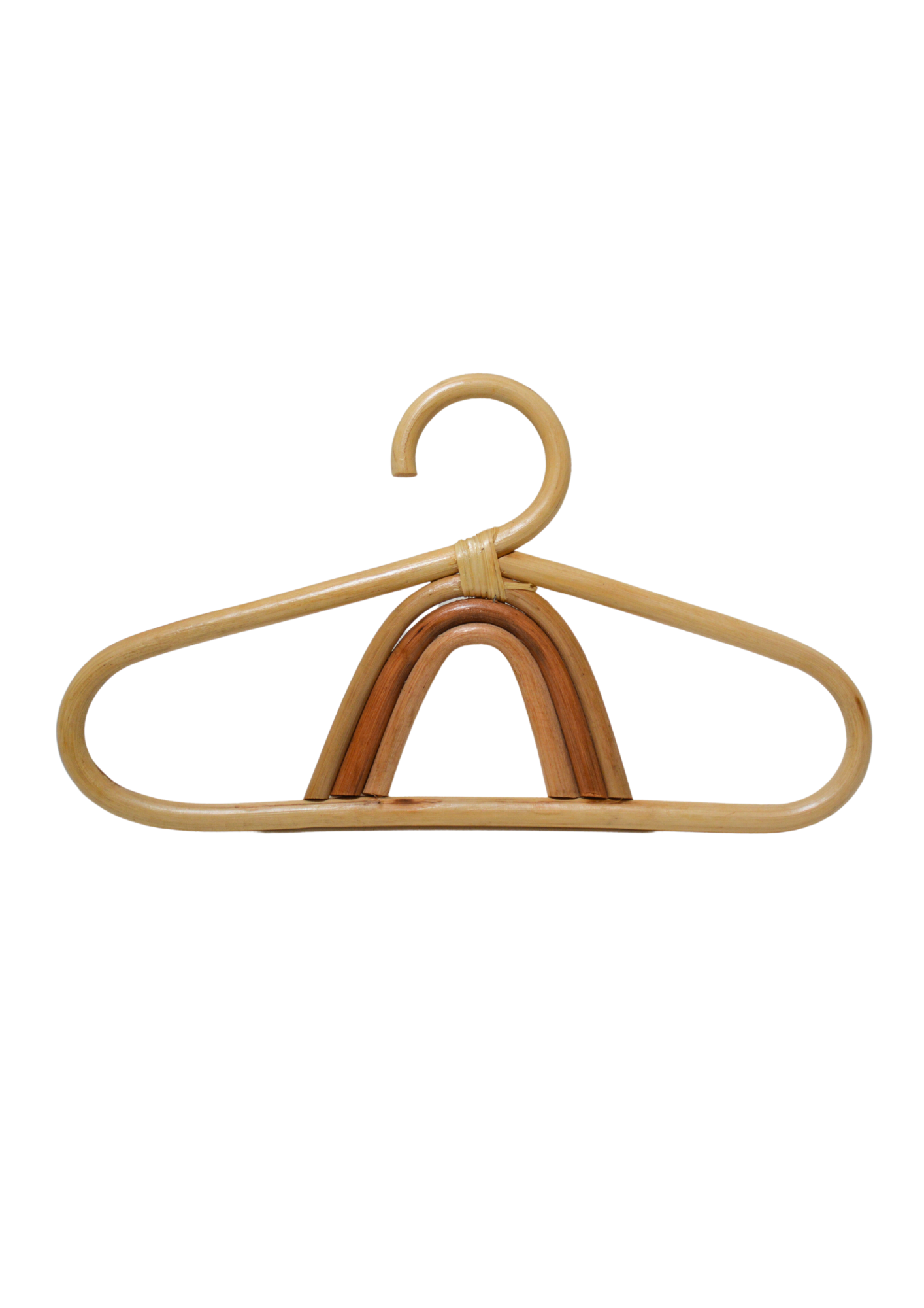 HIPPIE MONKEY | ROTAN REGENBOOG KLEDINGHANGER