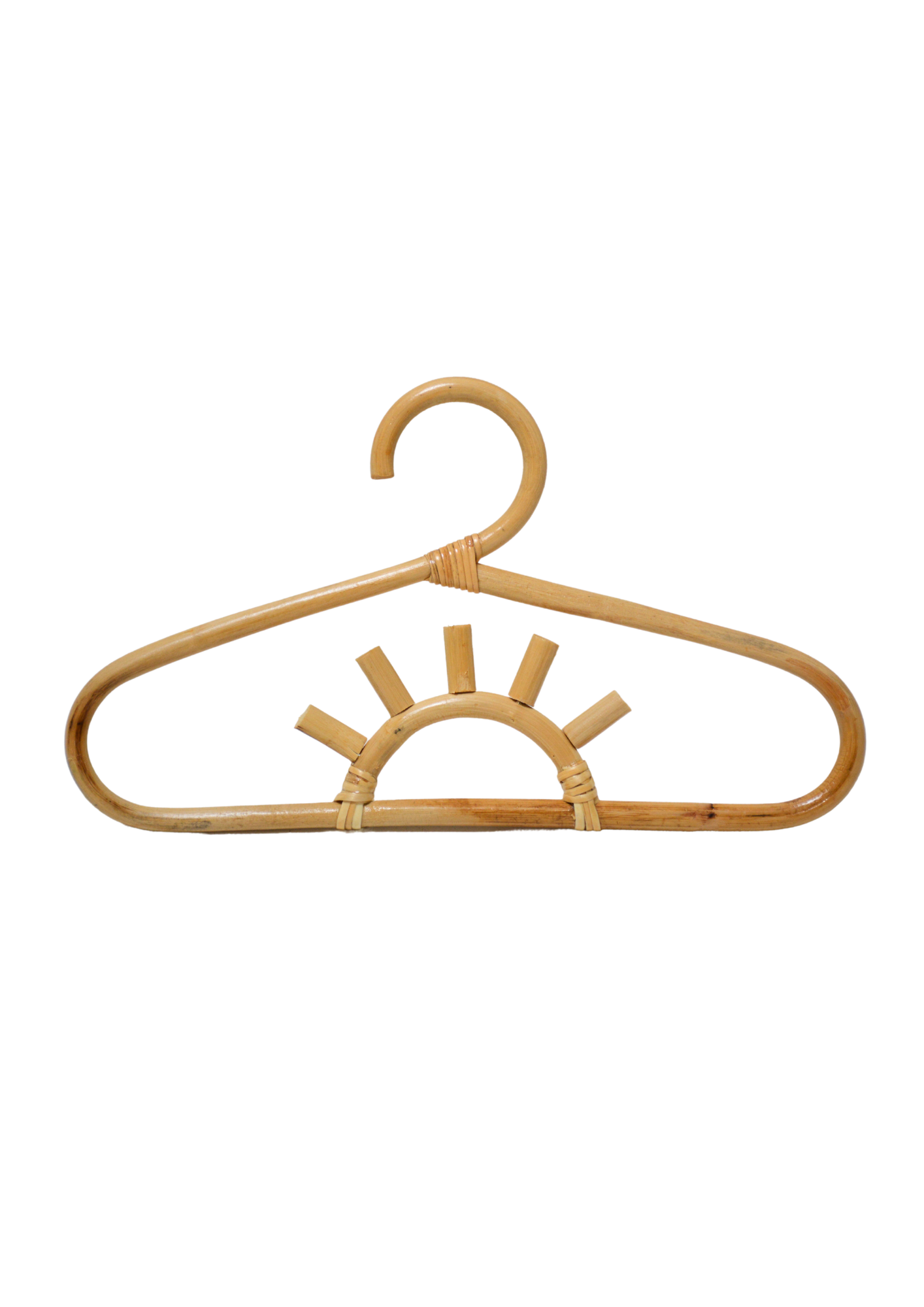 HIPPIE MONKEY | ROTAN ZON KLEDINGHANGER | NATUREL