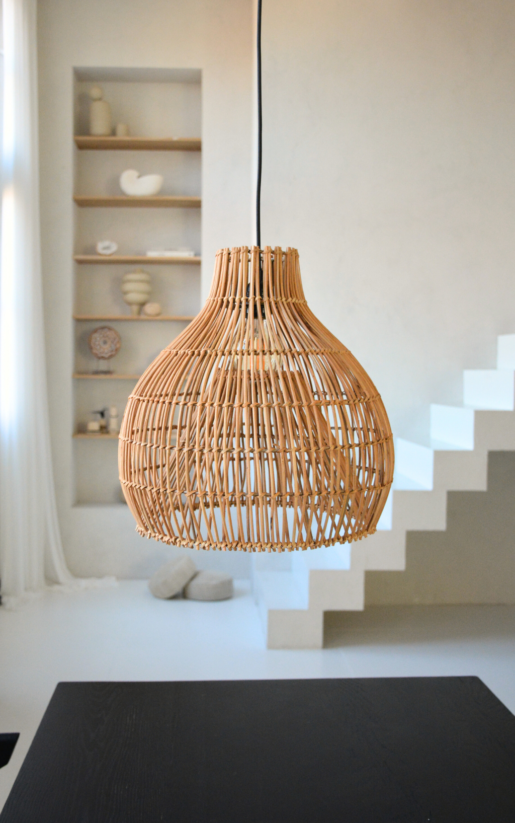HIPPIE MONKEY | ROTAN LAMP THE GILI | M | NATUREL