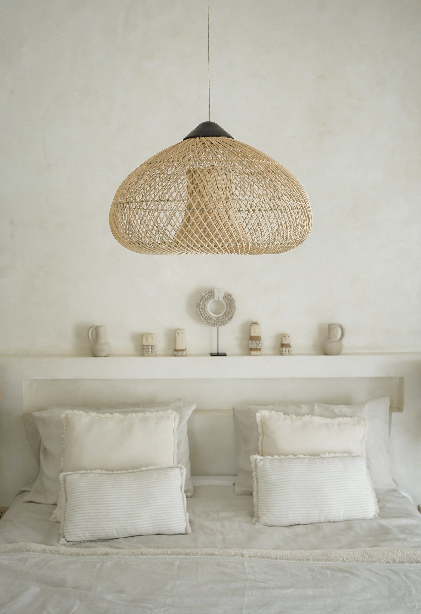 HIPPIE MONKEY | ROTAN LAMP | THE KAYU BERAT