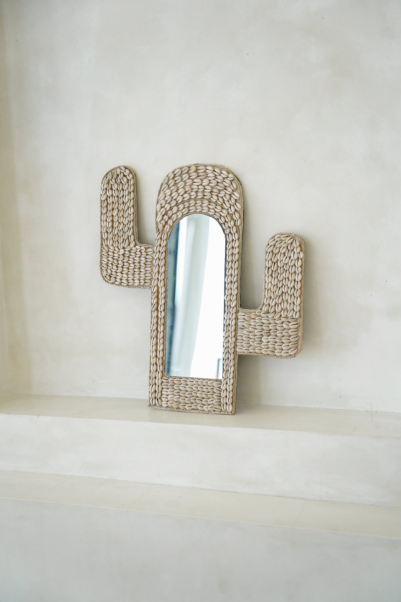 HIPPIE MONKEY | CACTUS SPIEGEL MET SCHELPEN