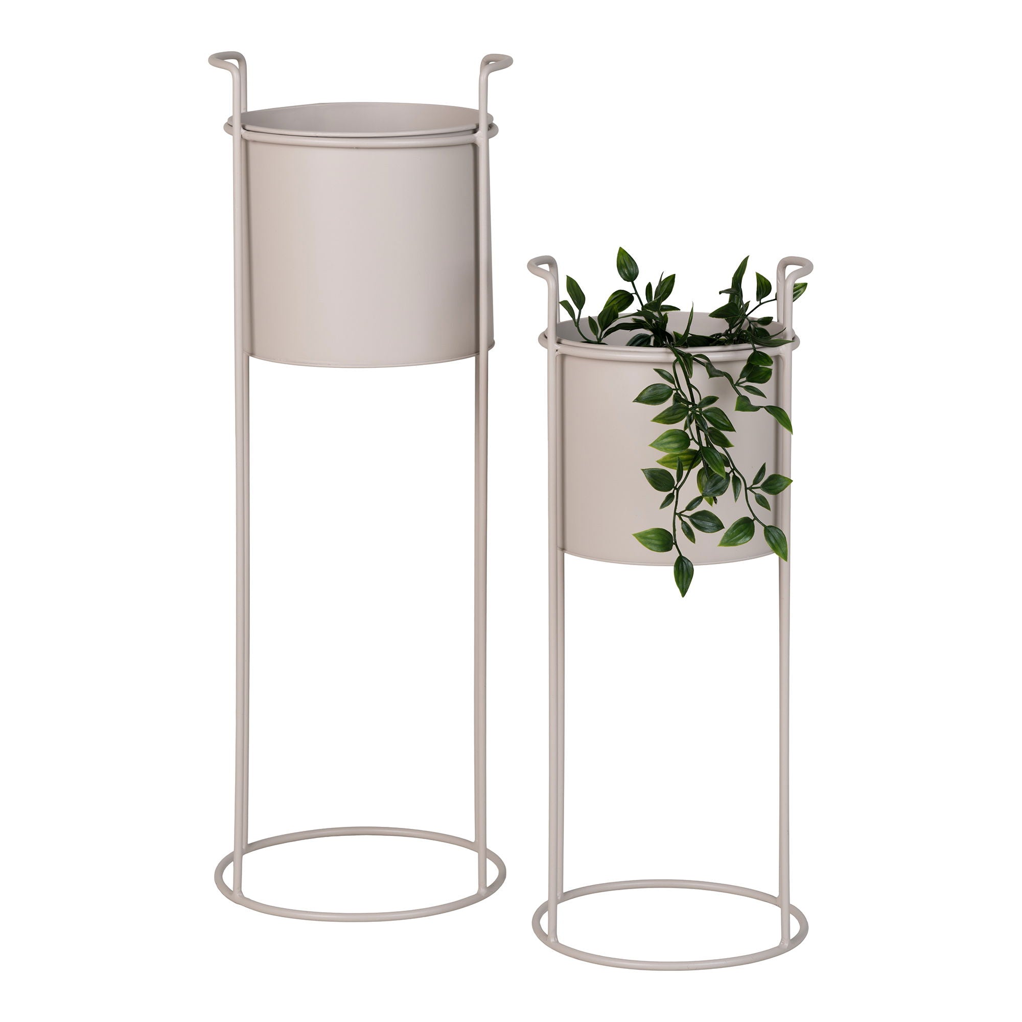 HOUSE NORDIC | PLANTENSTAANDER Rabo (SET OF 2) | sand