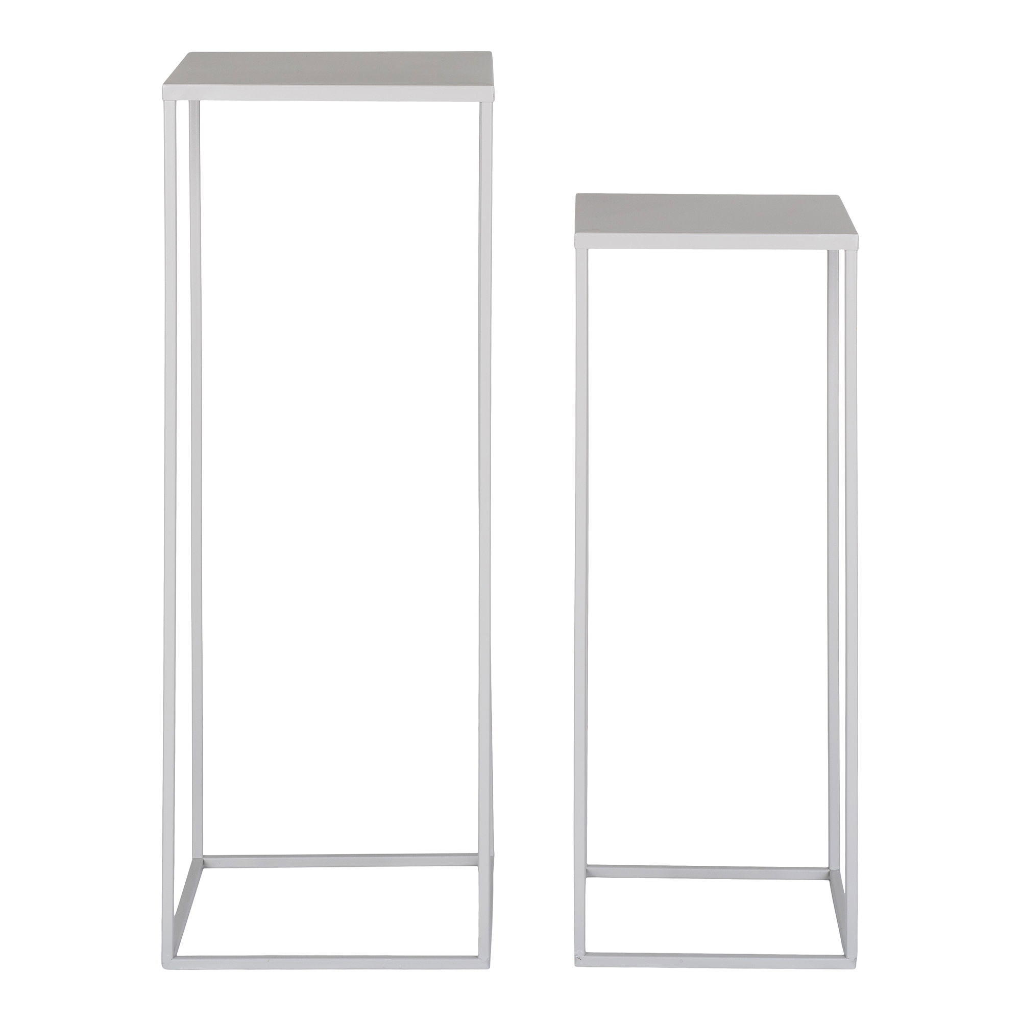 HOUSE NORDIC | PLANTENSTAANDER Beja (SET OF 2) | GRIJS