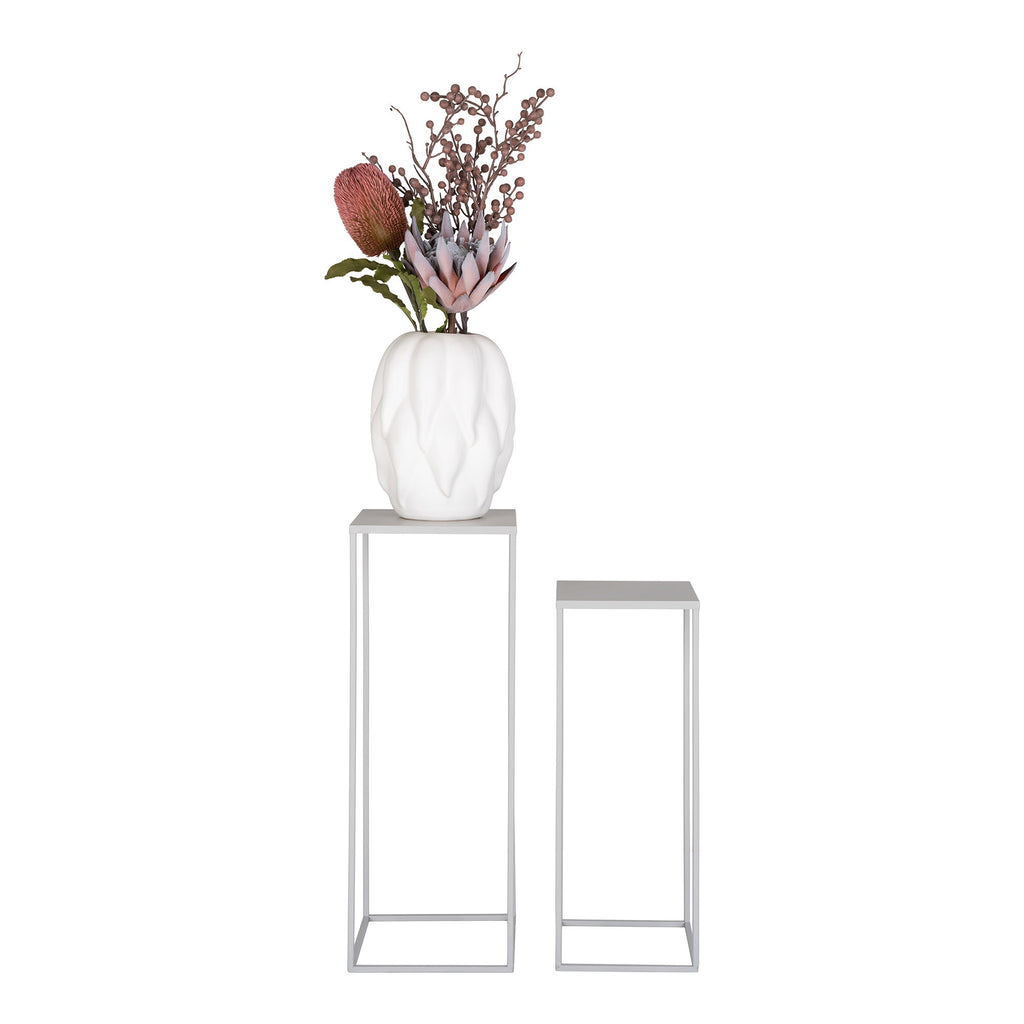 HOUSE NORDIC | PLANTENSTAANDER Beja (SET OF 2) | GRIJS