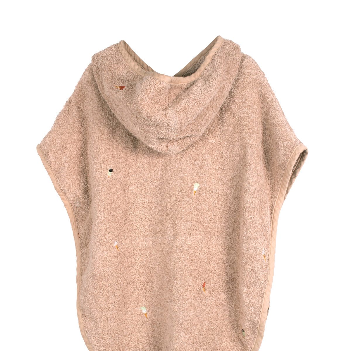 FILIBABBA | GEBORDUURDE STRANDPONCHO GOTS | FRAPPÉ
