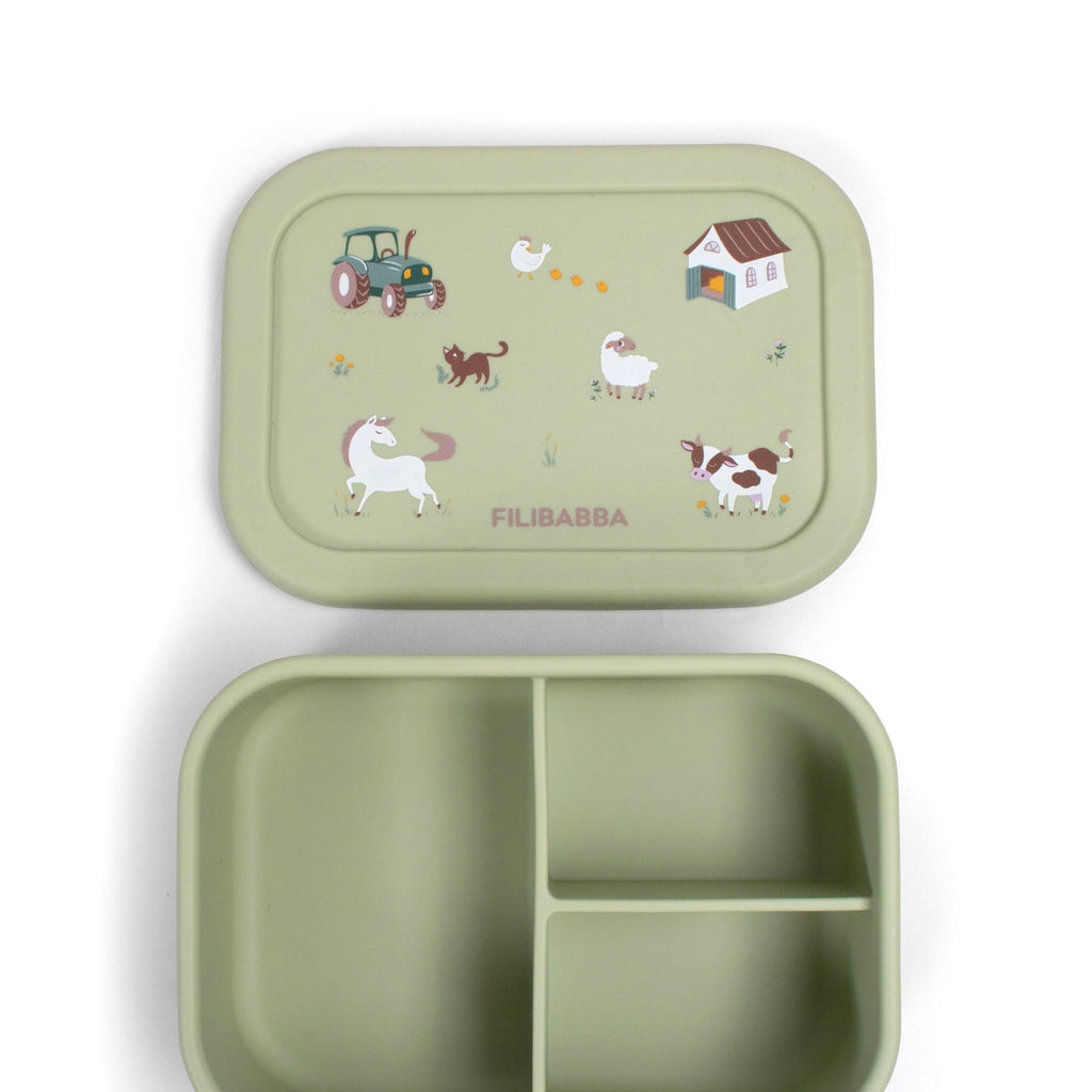 FILIBABBA | SILICONE LUNCHBOX (700 ML) | BOG GREEN