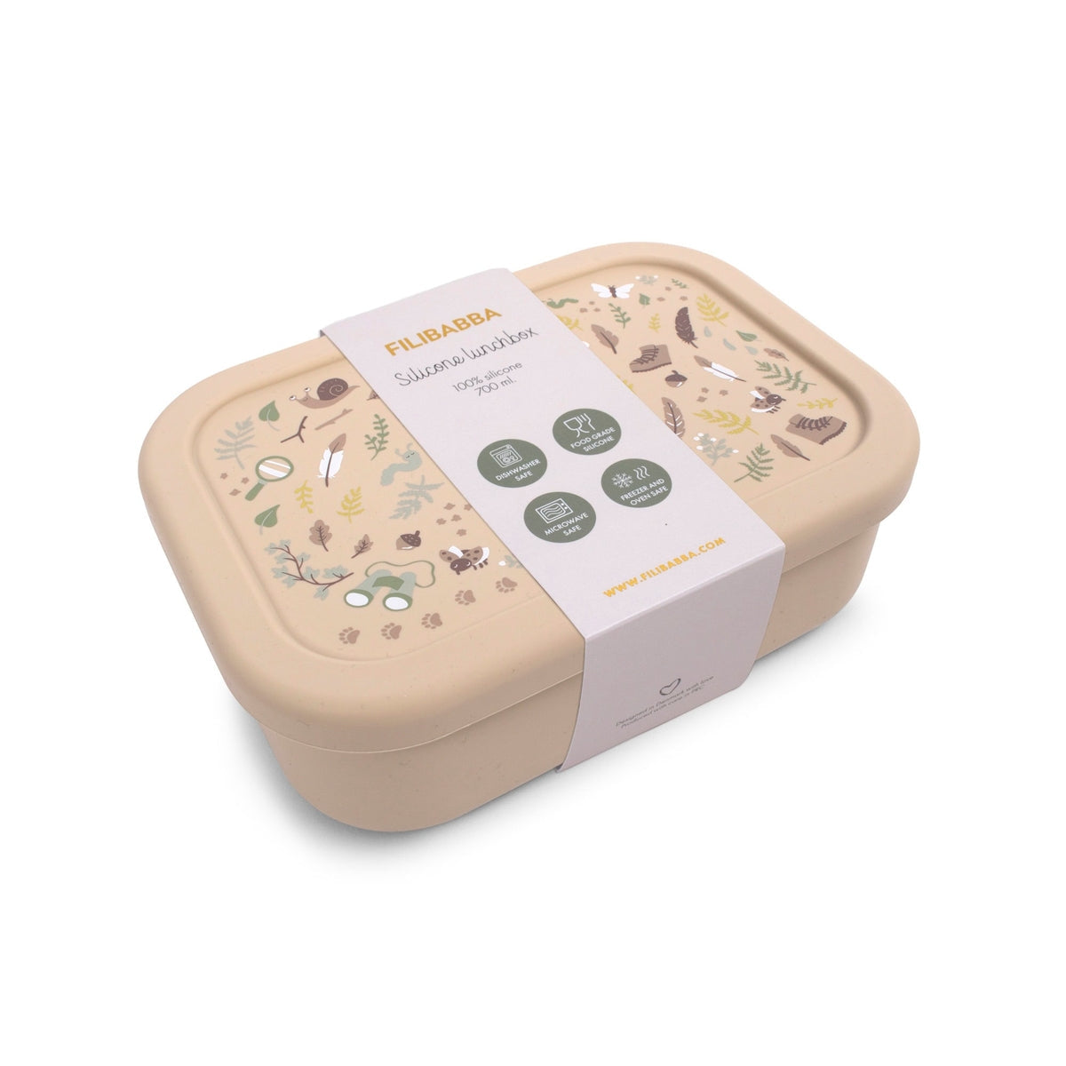 FILIBABBA | SILICONE LUNCHBOX (700 ML) | LITTLE WONDERS