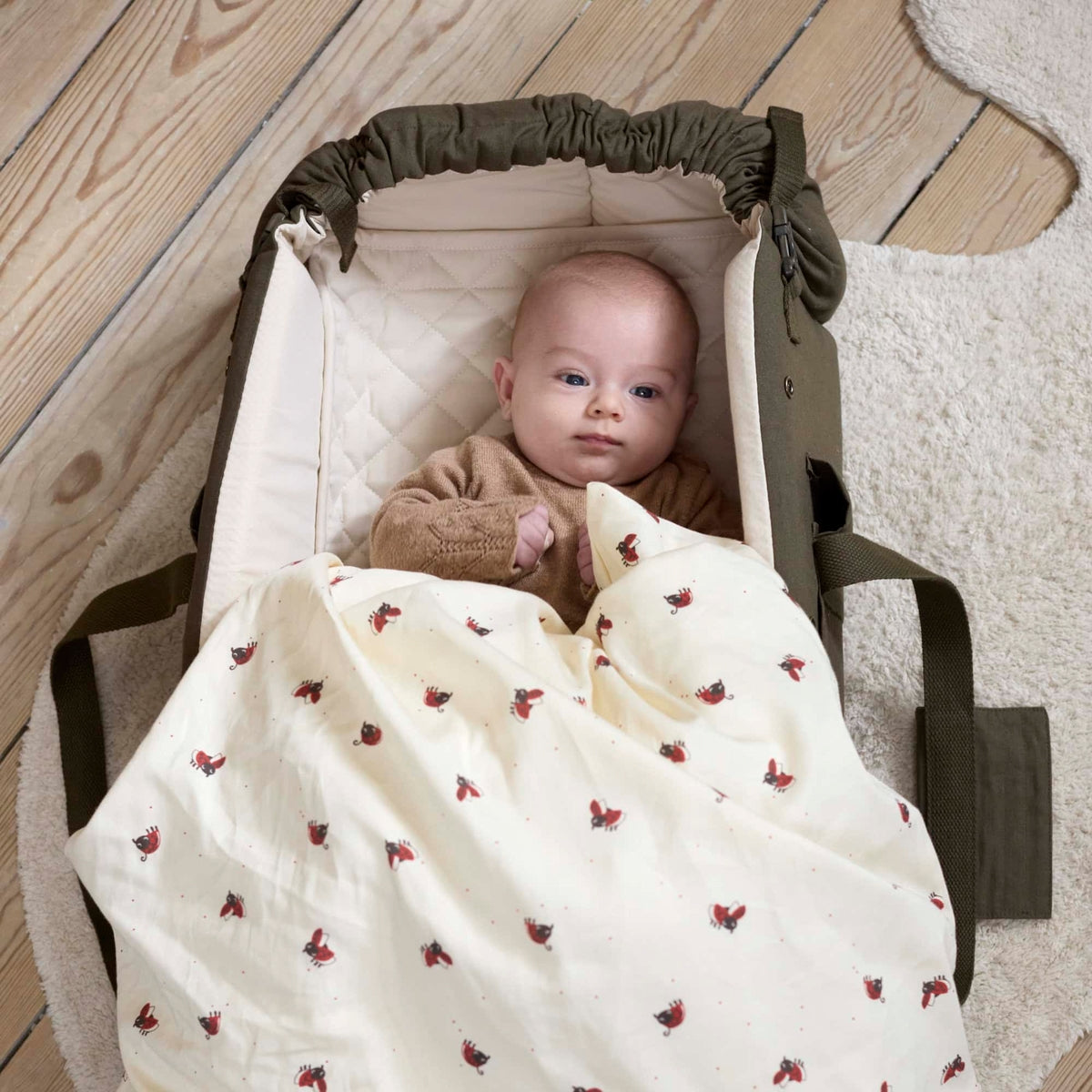 FILIBABBA | BABY BED LINEN GOTS (70X100 CM) | LUCKY