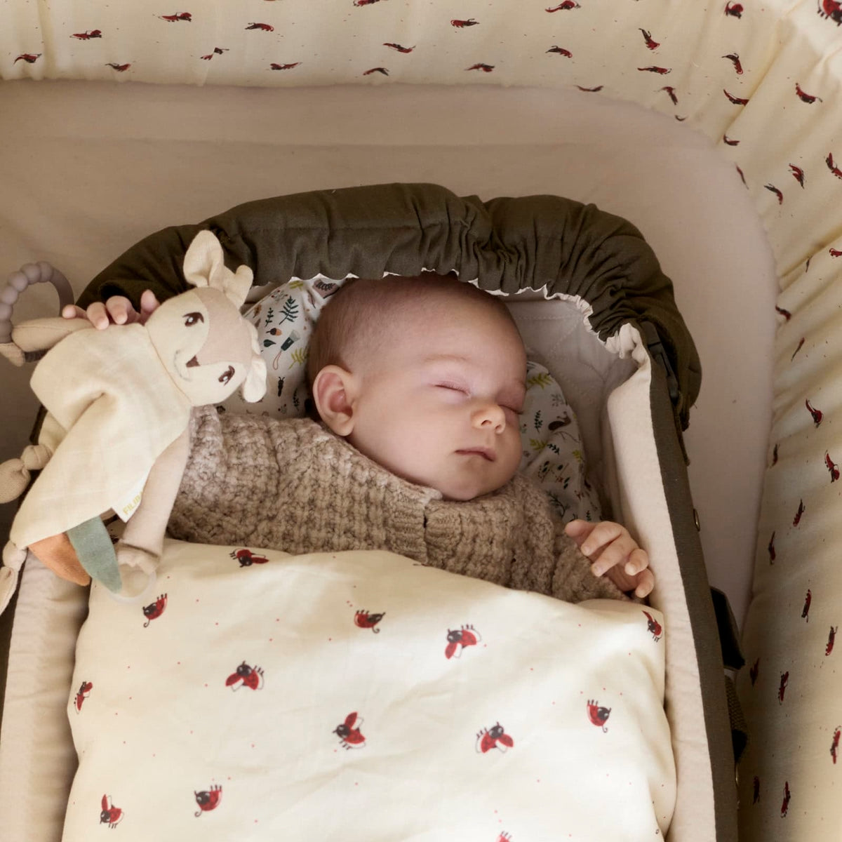 FILIBABBA | BABY BED LINEN GOTS (70X100 CM) | LUCKY