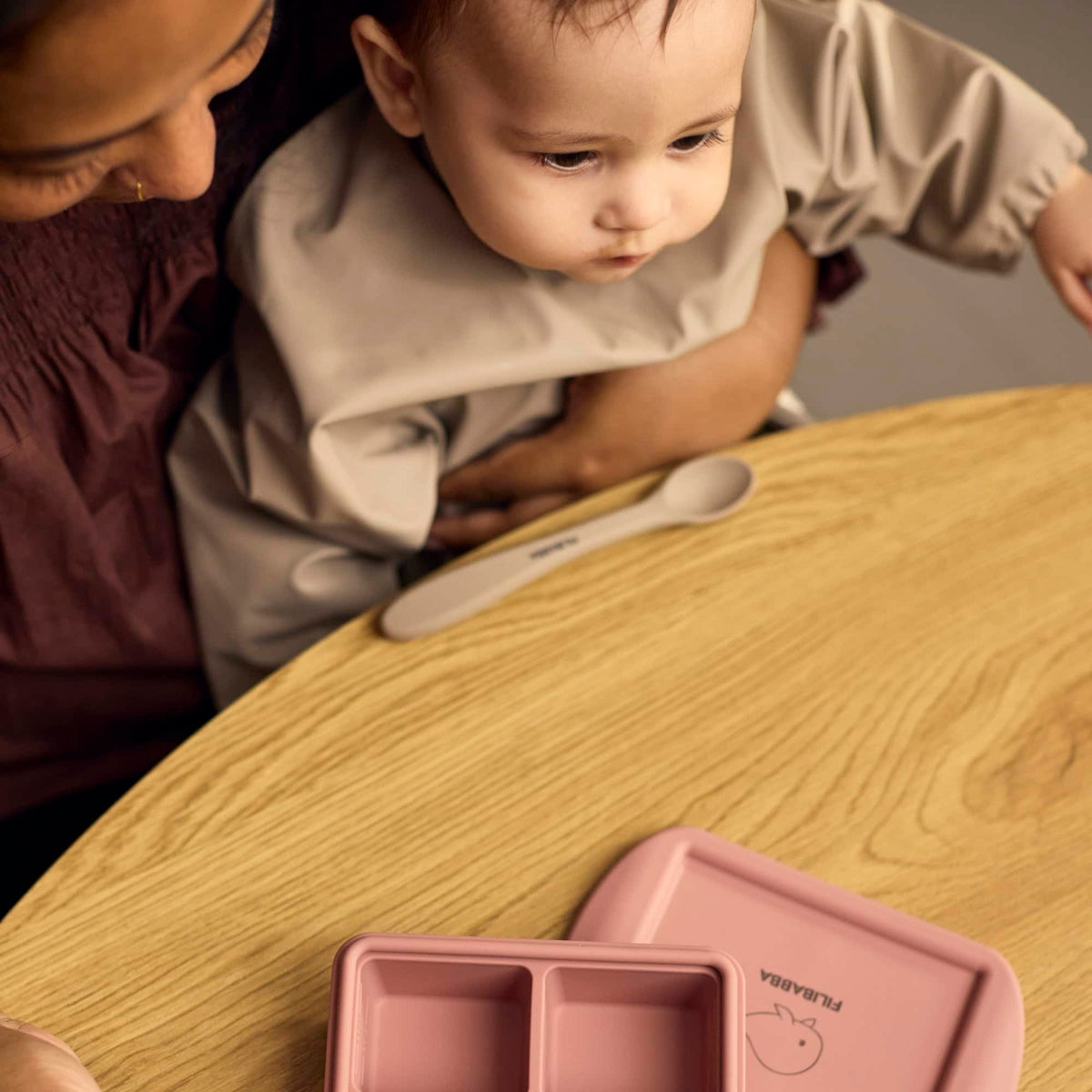FILIBABBA | BABY VOEDING DIEPVRIESBAKJE (4X65 ML) - 2-PACK | ROSE MIX
