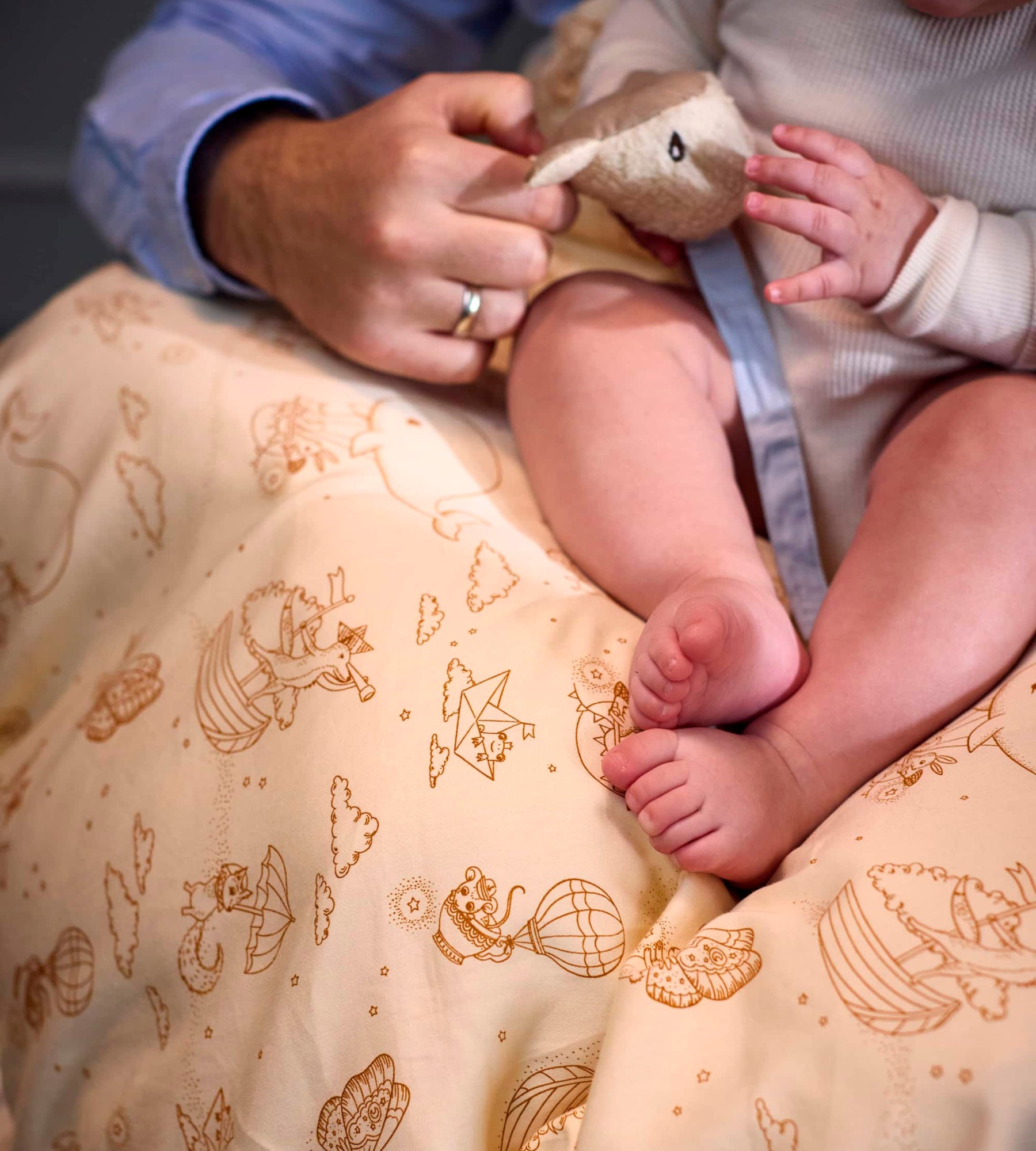 FILIBABBA | BABY BED LINEN GOTS (70X100 CM) | DREAMY ADVENTURERS