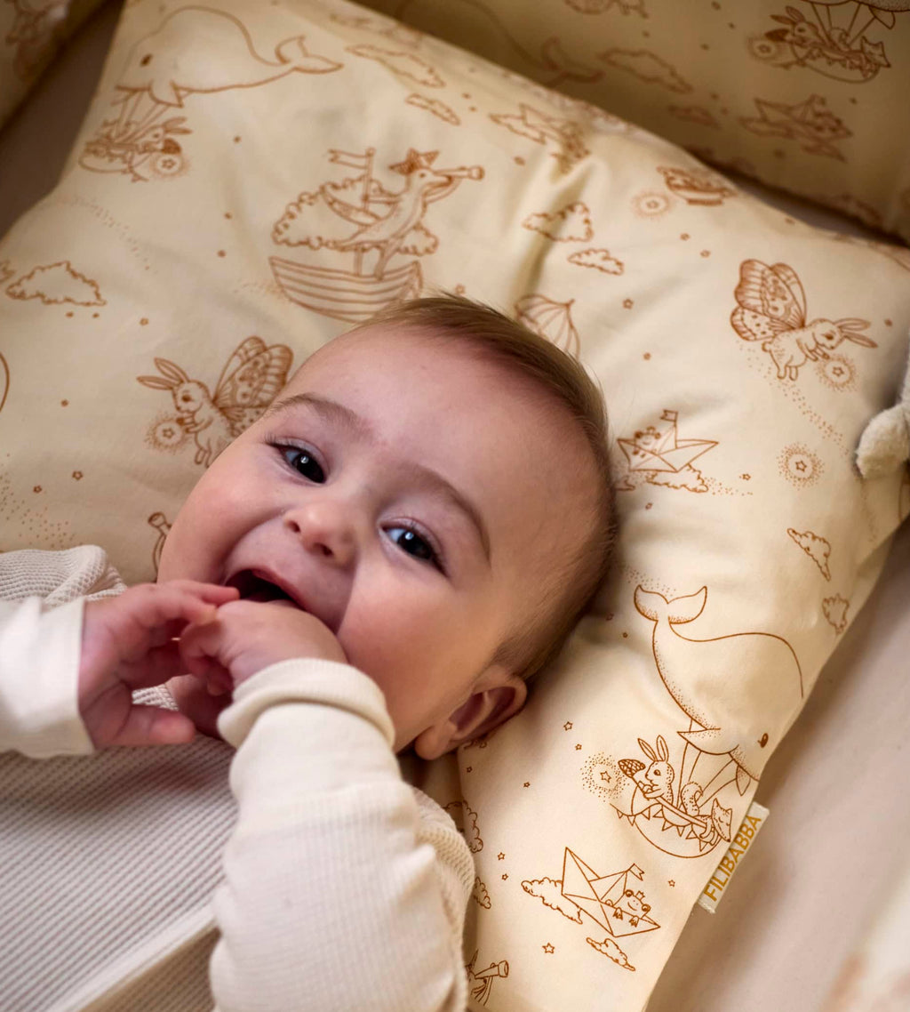 FILIBABBA | BABY BED LINEN GOTS (70X100 CM) | DREAMY ADVENTURERS
