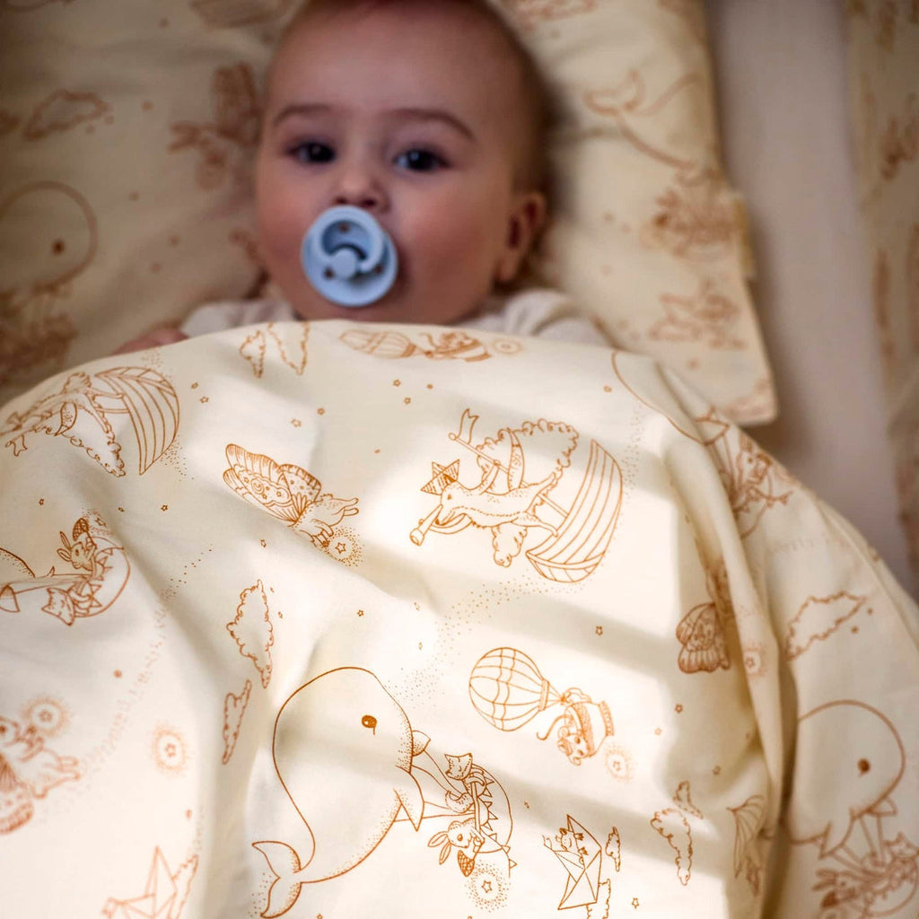FILIBABBA | BABY BEDDING DREAM HUNT | BIOLOGISCH SATIJN-KATOEN