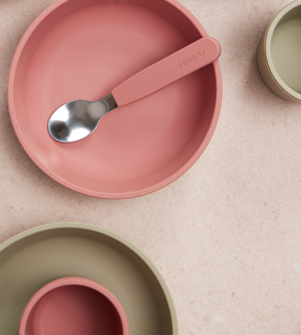 Filibabba siliconen servies voor kinderen duurzaam babyservies set
