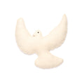 Handgemaakte vilten vogel voor aan de muur. wanddecoratie kinderkamer.


