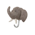 KidsDepot olifant decoratie van vilt knuffelachtig kinderkamer decoratie