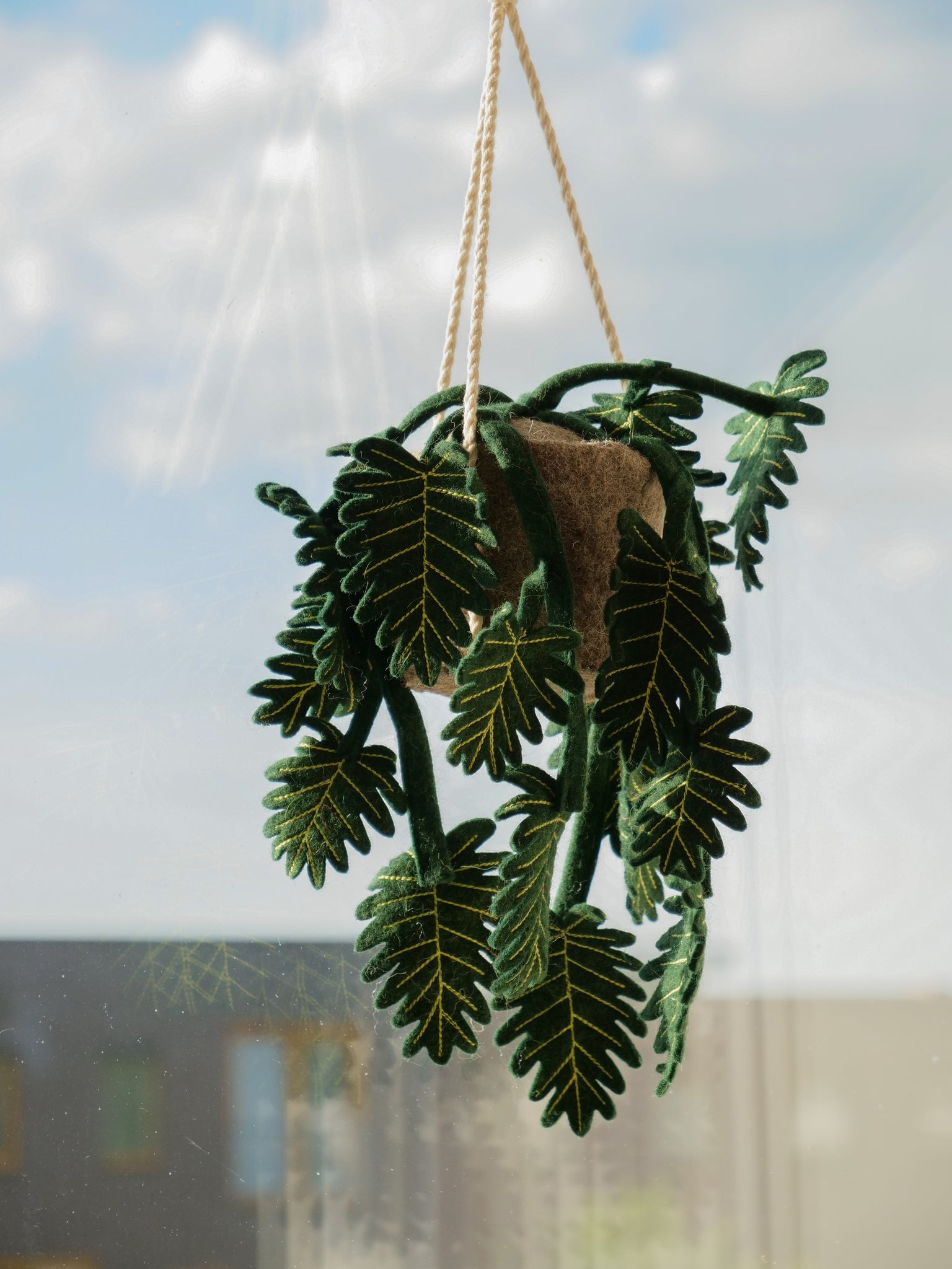 KidsDepot vilten planten kinderkamer decoratie zachte groene interieur plant