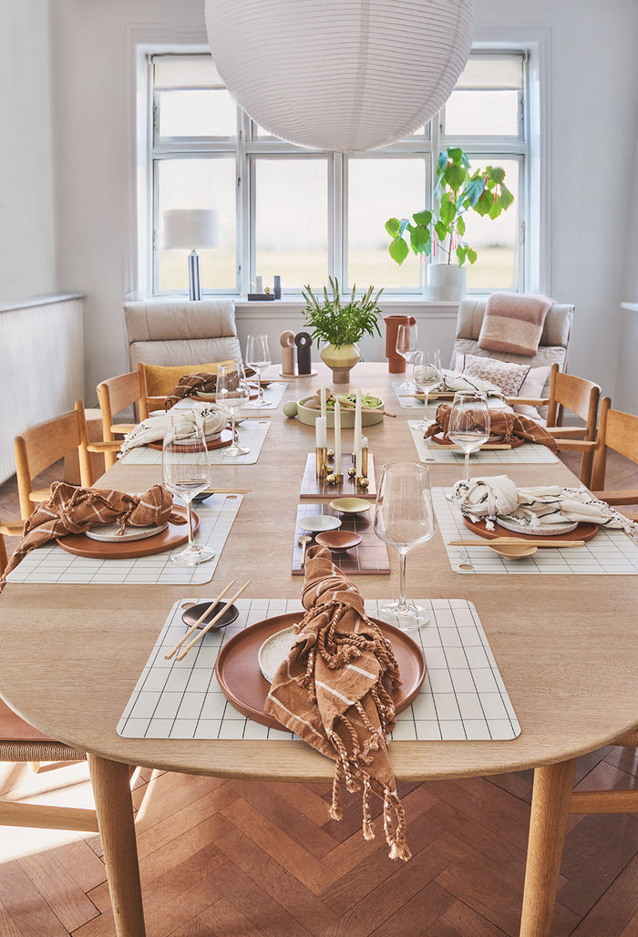 OYOY LIVING | PALLOA CANDLEHOLDER HIGH | BRASS 7CM