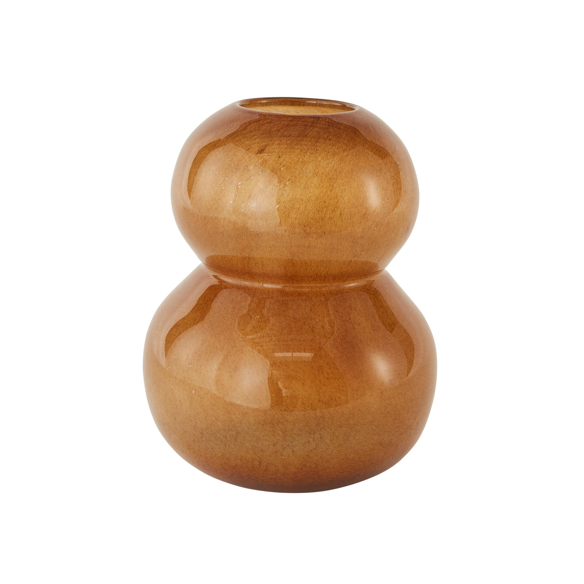 OYOY | LASI VASE | LARGE | AMBER Ø 25,5 x 30 CM