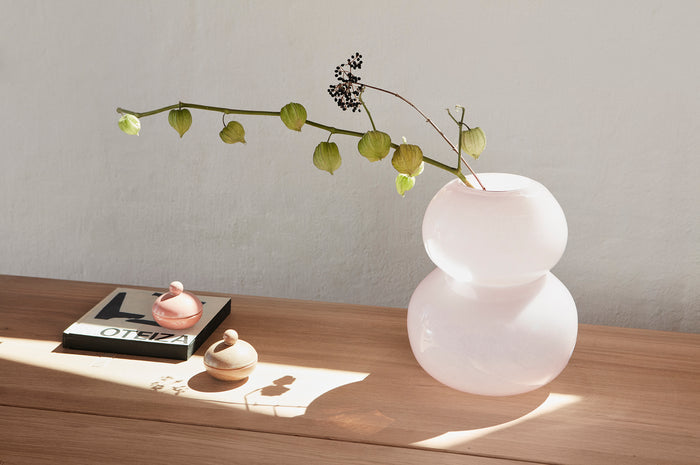 OYOY | LASI VASE | LARGE | ROSE Ø 25,5 x 30 CM