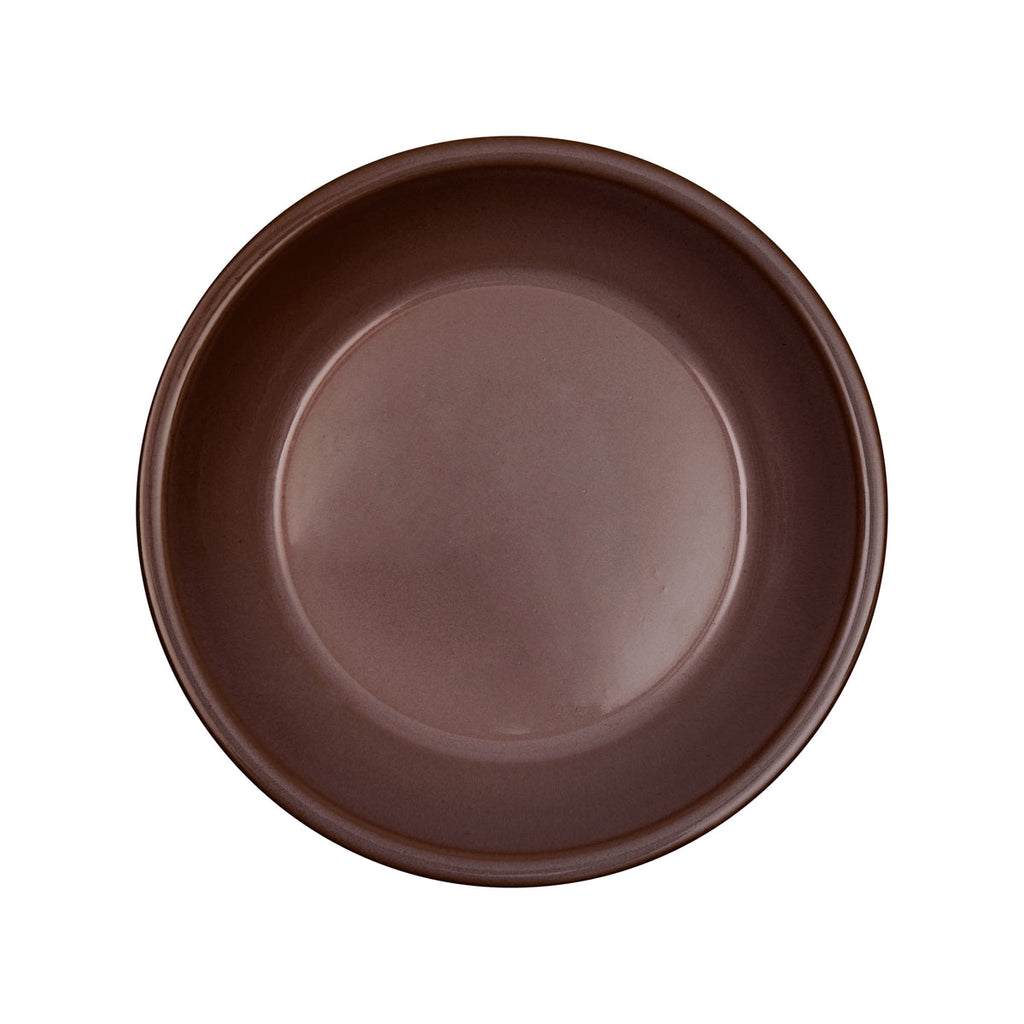 OYOY LIVING | YUKA DEEP PLATE | Ø19 TERRACOTTA (SET OF 2)