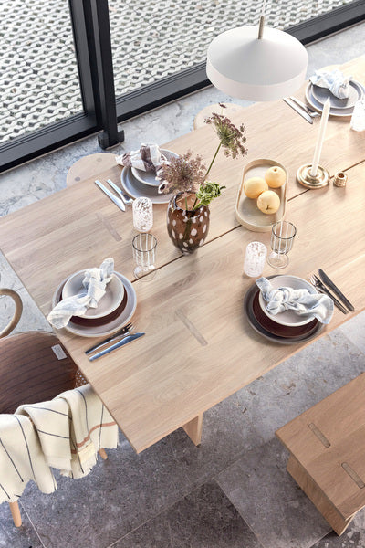OYOY LIVING | YUKA DEEP PLATE | Ø19 TERRACOTTA (SET OF 2)