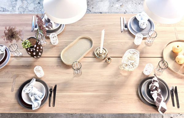OYOY LIVING | YUKA DEEP PLATE | Ø19 TERRACOTTA (SET OF 2)