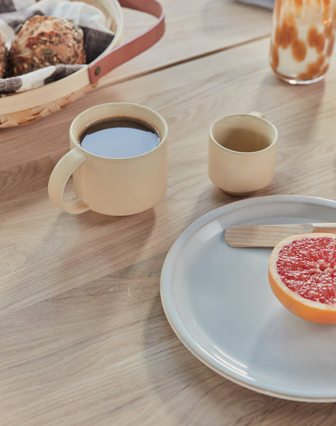 OYOY LIVING | YUKA LUNCH PLATE | Ø22 BEIGE (SET OF 2)