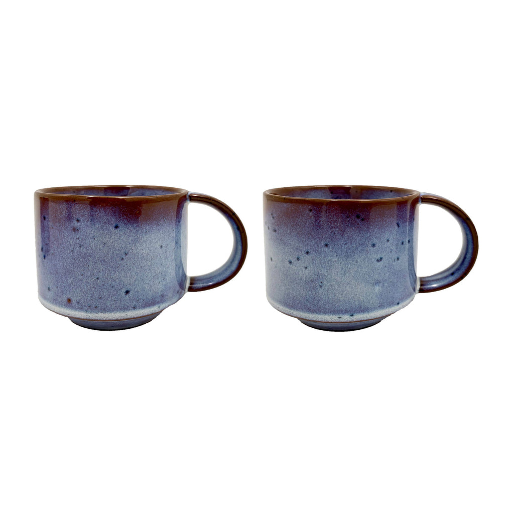 OYOY LIVING | YUKA CUP | HANDGEMAAKTE KOFFIE- EN THEEKOP 8x7 CM (SET OF 2)