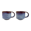 OYOY LIVING | YUKA CUP | HANDGEMAAKTE KOFFIE- EN THEEKOP 8x7 CM (SET OF 2)