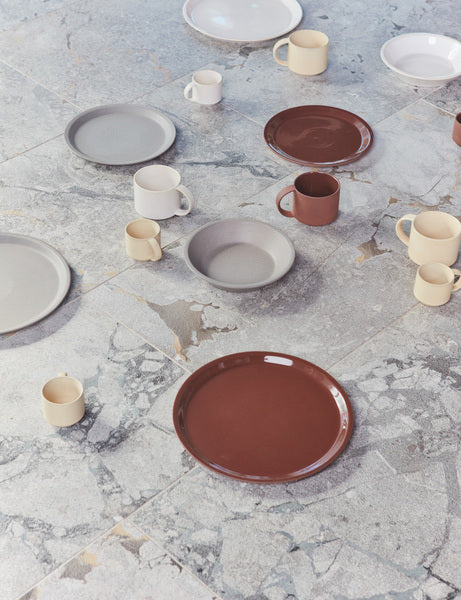 OYOY LIVING | YUKA LUNCH PLATE | Ø22 GRIJS (SET OF 2)