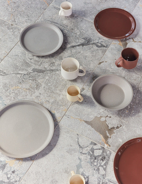 OYOY LIVING | YUKA LUNCH PLATE | Ø22 GRIJS (SET OF 2)