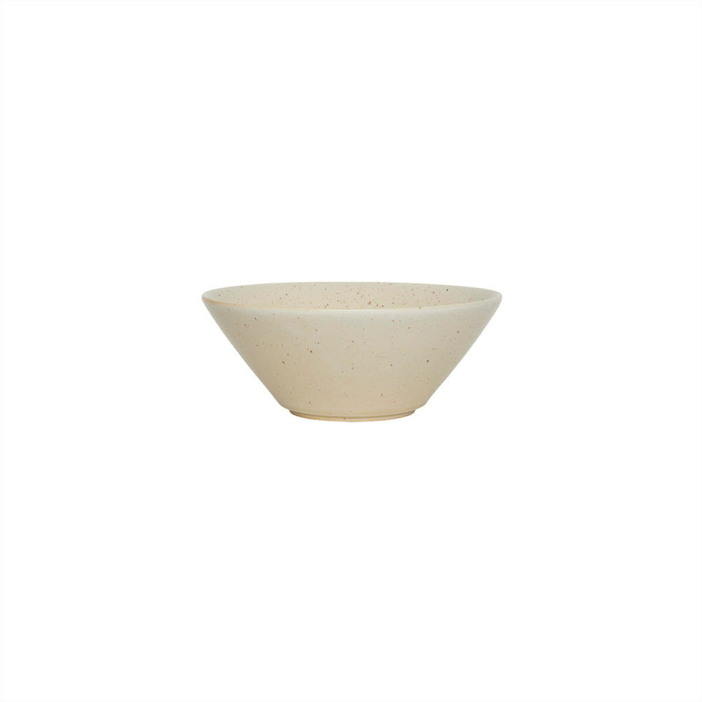OYOY LIVING | YUKA BOWL MEDIUM | HANDGEMAAKTE SCHAAL | BEIGE