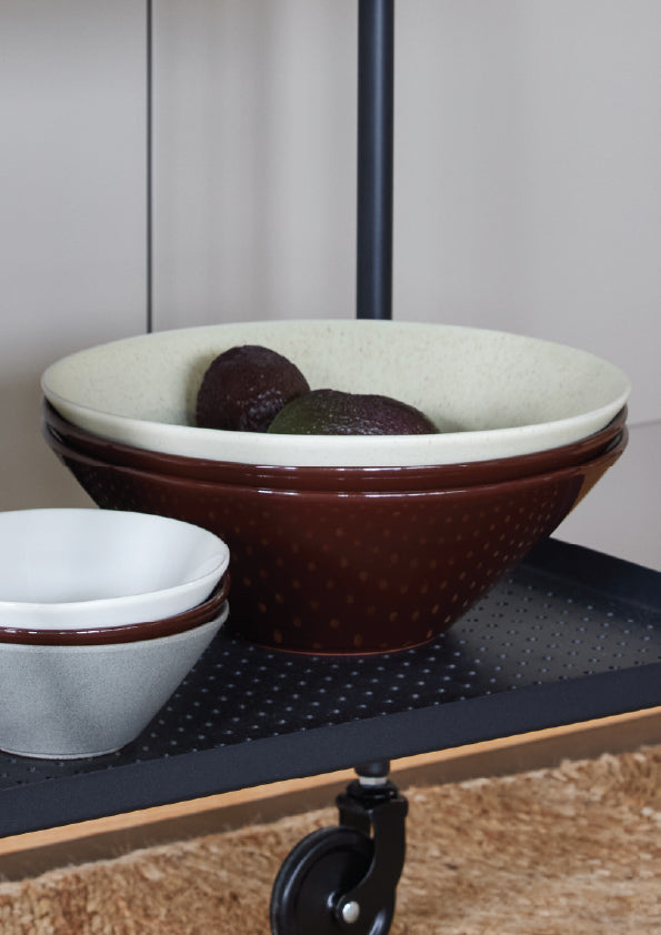 OYOY LIVING | YUKA BOWL LARGE | HANDGEMAAKTE TERRACOTTA SCHAAL