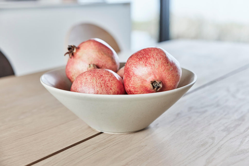 OYOY LIVING | YUKA BOWL LARGE | HANDGEMAAKTE GROTE SCHAAL | BEIGE