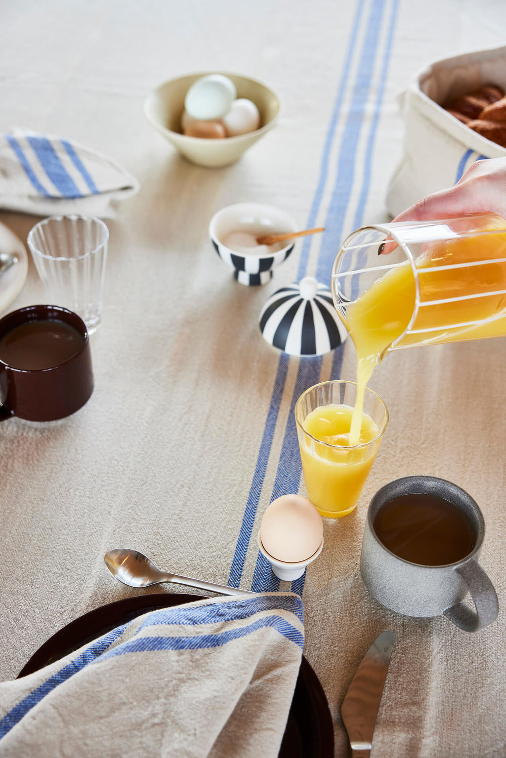 OYOY LIVING | YUKA EGG CUP | HANDGEMAAKTE EIERDOPPEN (SET OF 2)