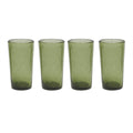 OYOY LIVING | KUKI HIGHBALL GLASS | GROEN CLEAR (SET of 4)