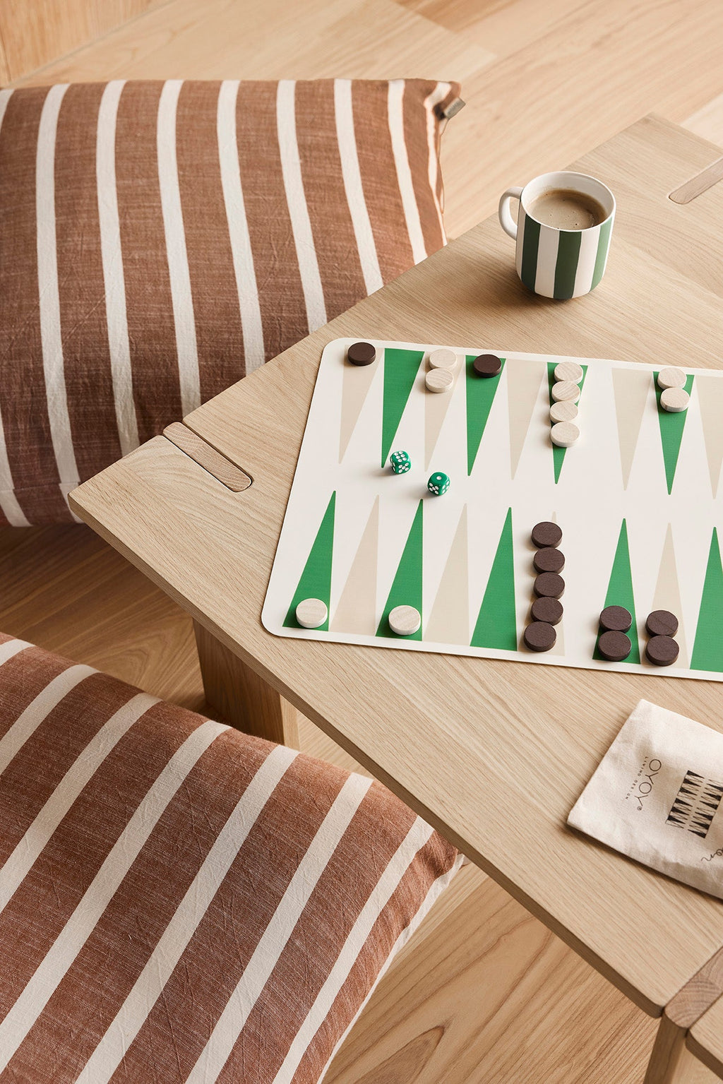 OYOY | BACKGAMMON | SILICONE | TRAVEL GAME