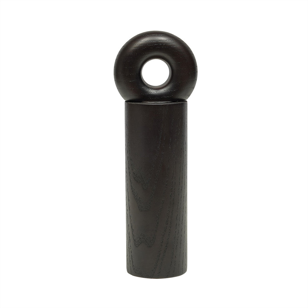 OYOY LIVING | HOOP MILL GRINDER LARGE | ZWART
