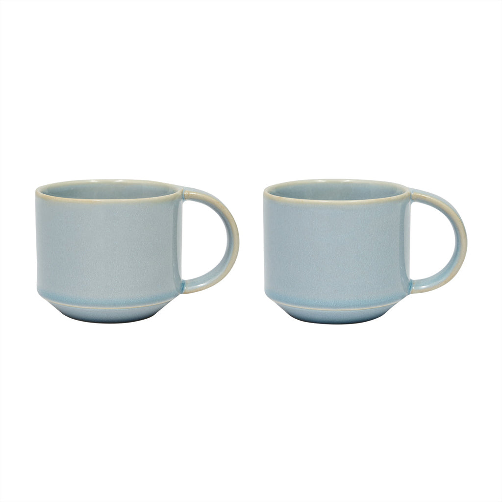 OYOY LIVING | YUKA CUP | BLAUW 7X8 CM (SET VAN 2)