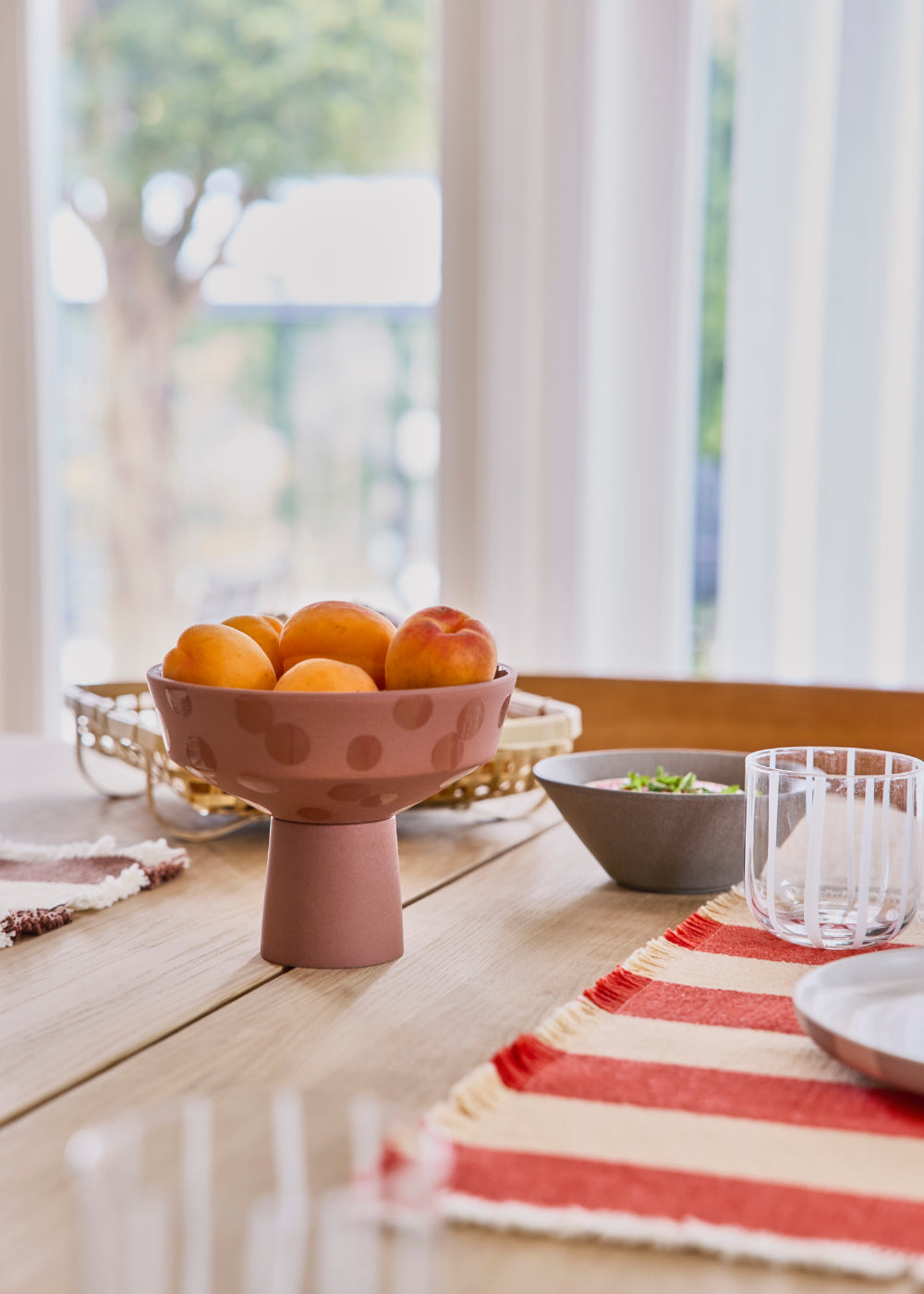 OYOY LIVING | LUONTO SMALL BOWL | ROOD BRUIN