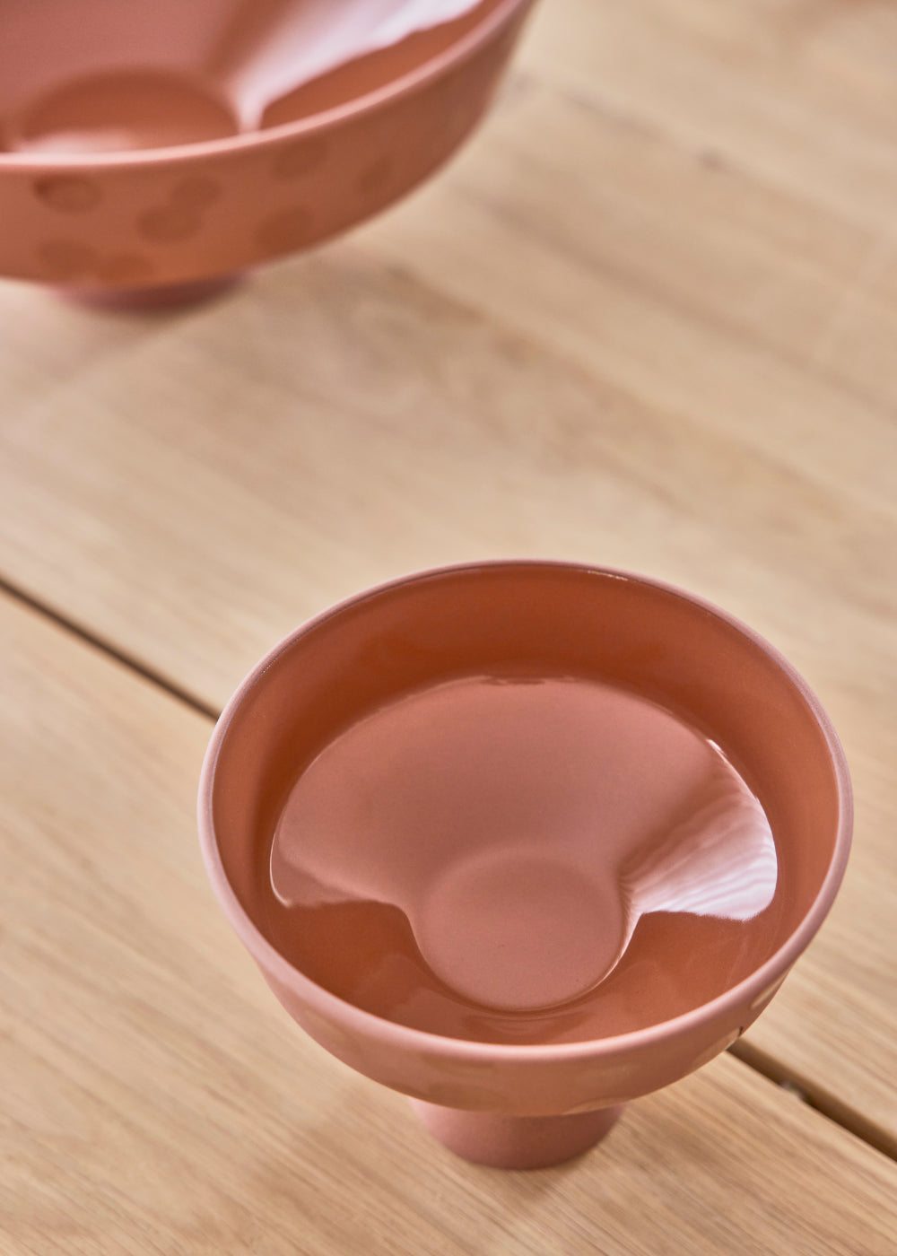 OYOY LIVING | LUONTO SMALL BOWL | ROOD BRUIN