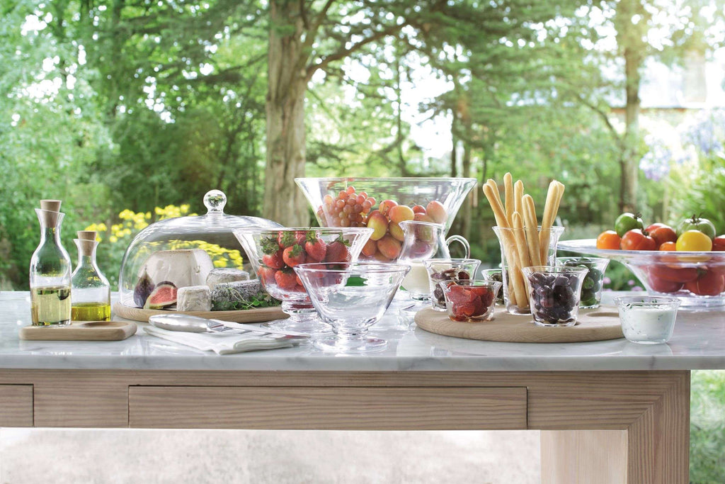 L.S.A. | SERVE OLIE- & AZIJNSET MET EIKENHOUTEN PLATEAU
