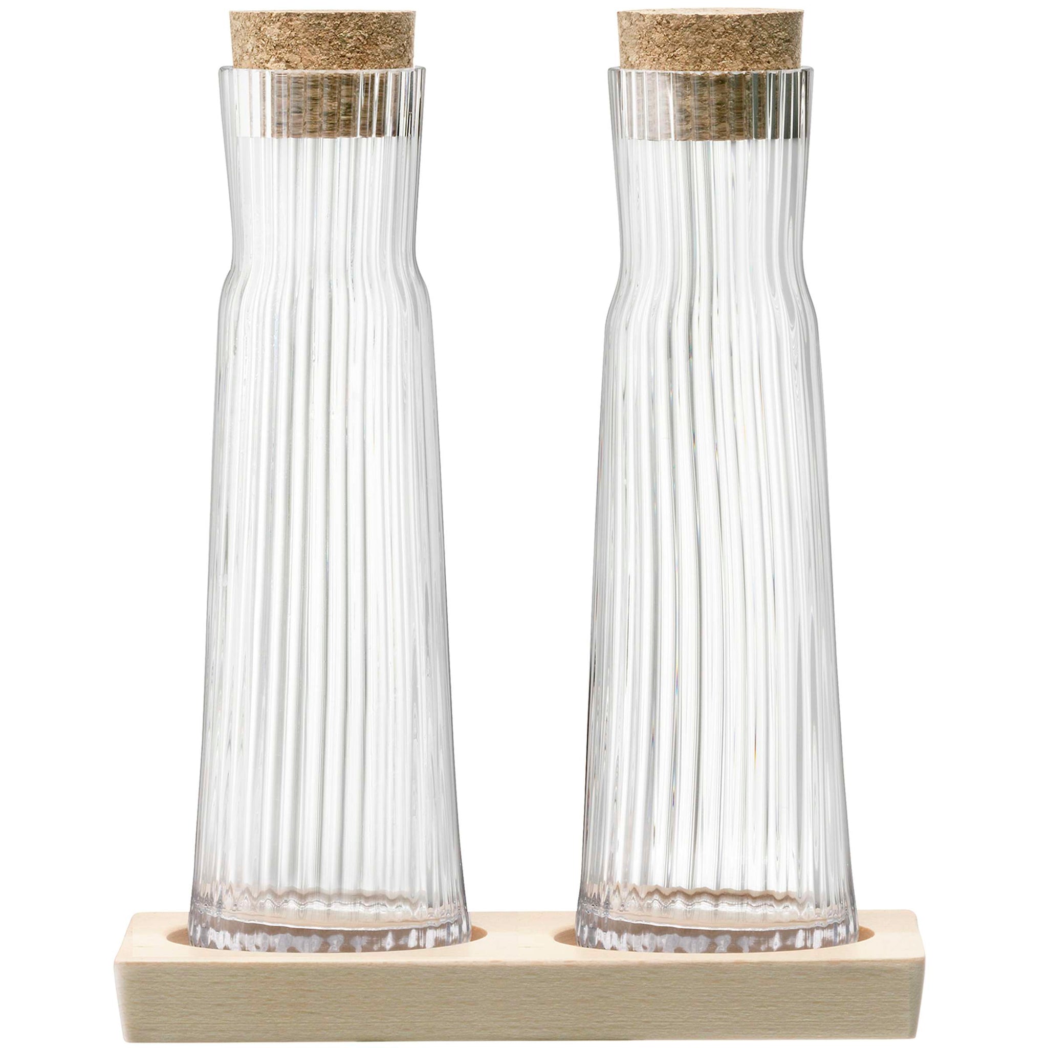 L.S.A. | GIO LINE KARAF SET MET SERVEERPLANK (SET OF 2) | 200 ML