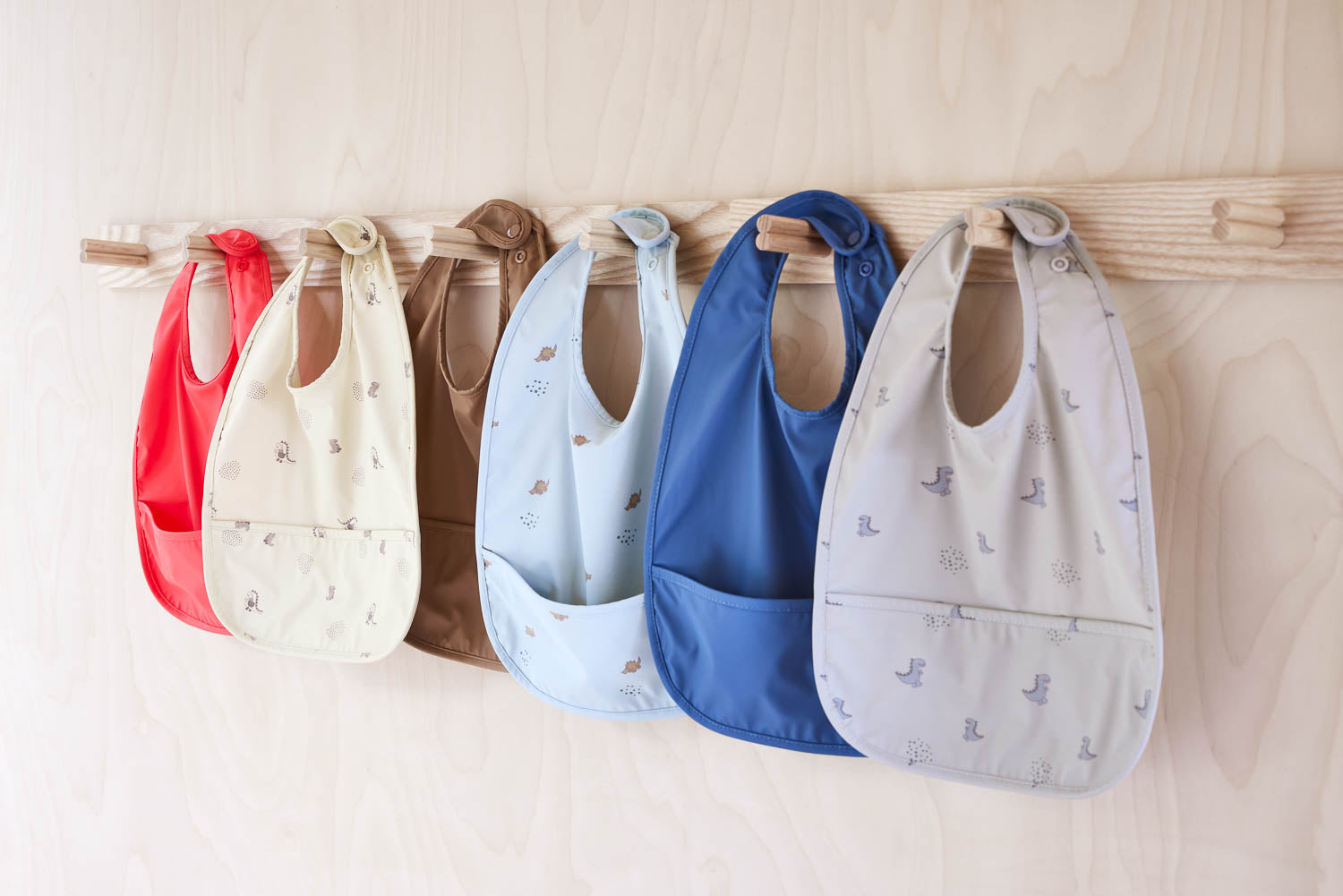 OYOY MINI | DINO BIB - PACK OF 2