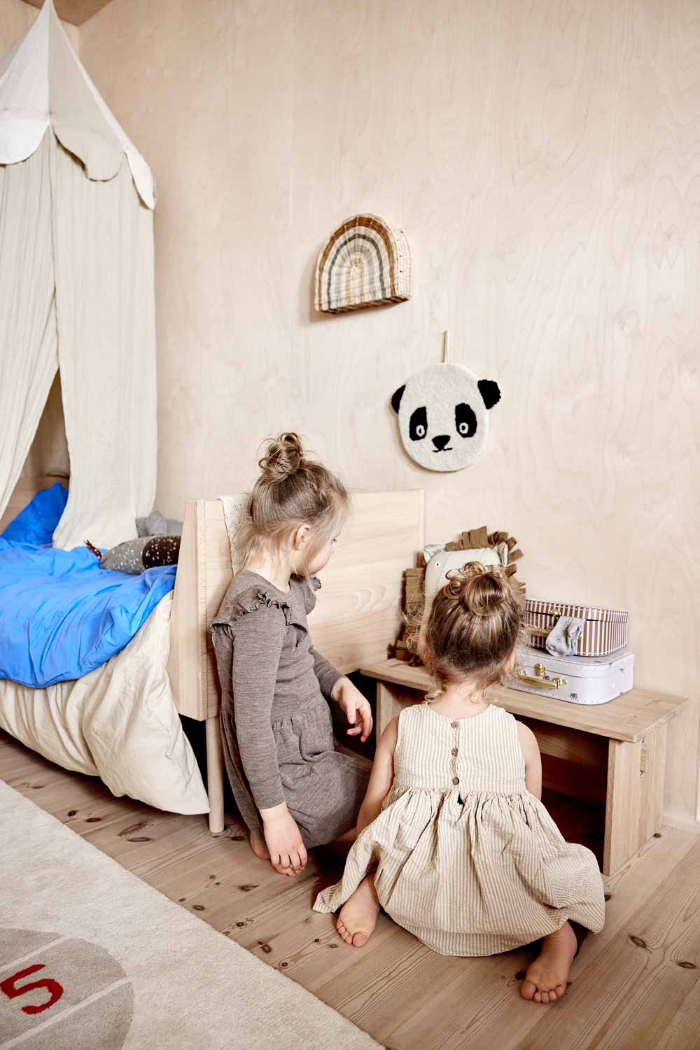 OYOY MINI | MINI SUITCASES ELEPHANT & STRIPE - SET OF 2